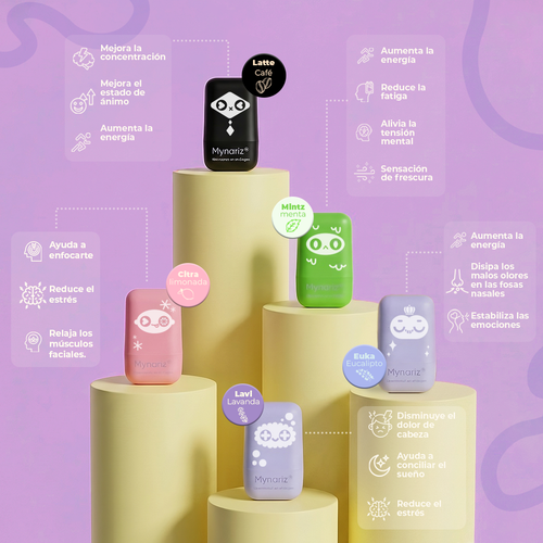 Mynariz — Aromaterapia Portátil para Descongestionar, Respira bien. Sin pastilla. Sin gotas.